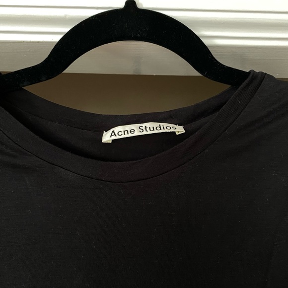 ACNE Studios Black Obelia Tencel Dress sz XS - Picture 6 of 10